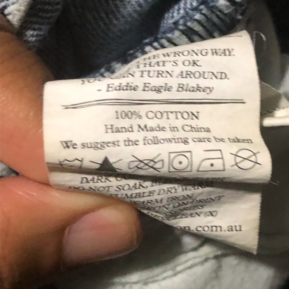 One X One Teaspoon Awesome Baggies Jeans Women's 27 Destroyed Acid Wash Denim - Picture 4 of 7